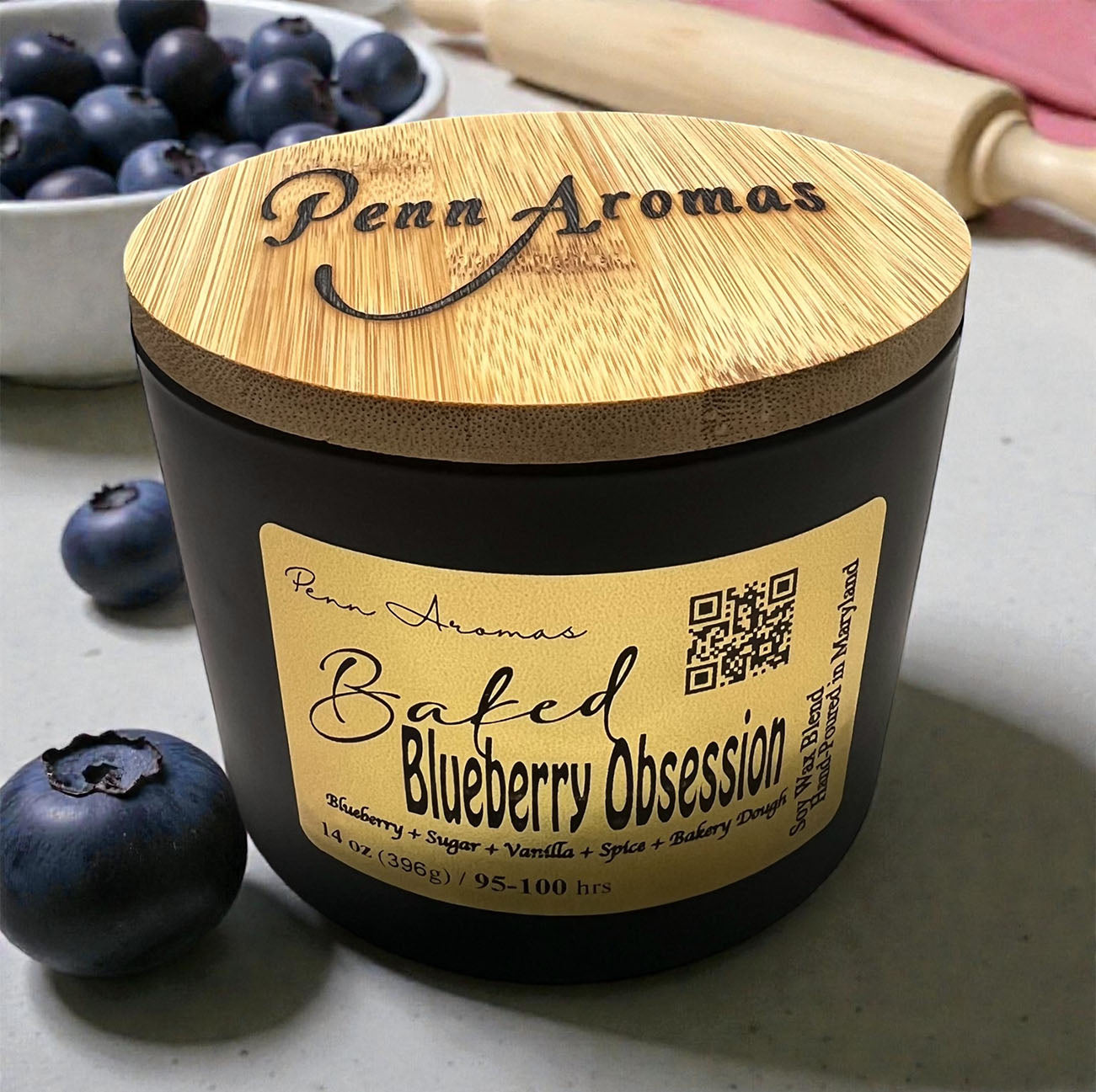 Baked Blueberry Obsession Candle